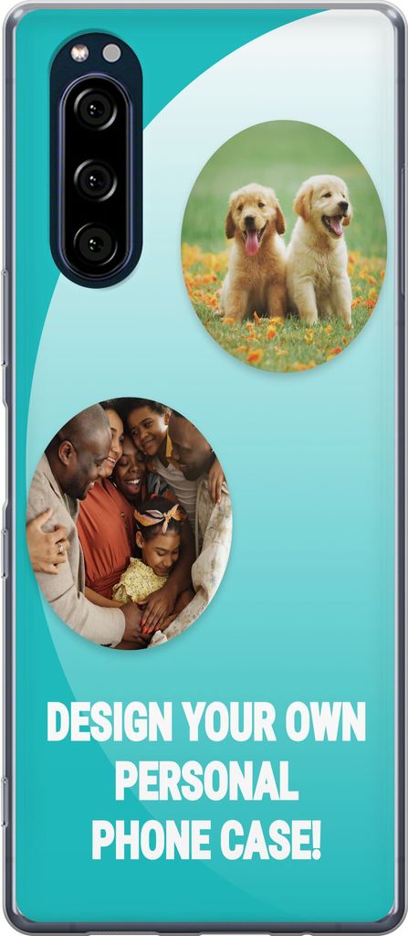 Suunnittele omat Sony Xperia 5 Läpinäkyvä kuori