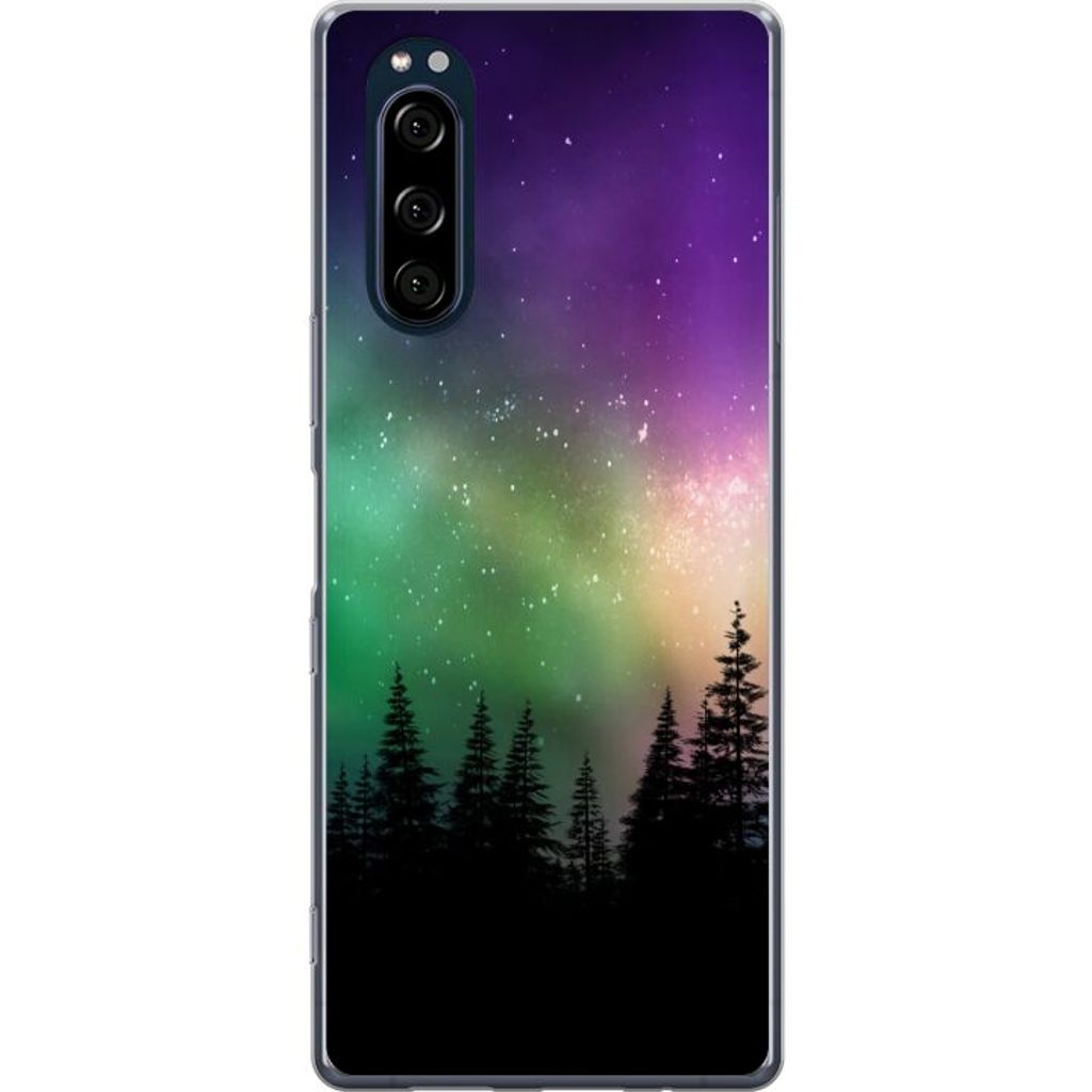 Sony Xperia 5 Gjennomsiktig Telefondeksel Norrsken