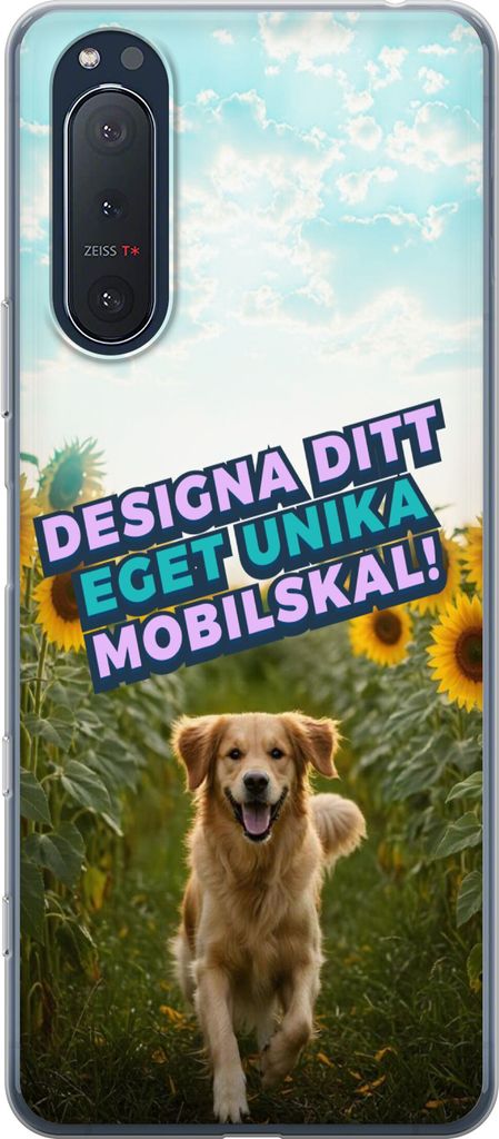 Designa ditt eget Sony Xperia 5 II Genomskinligt Skal
