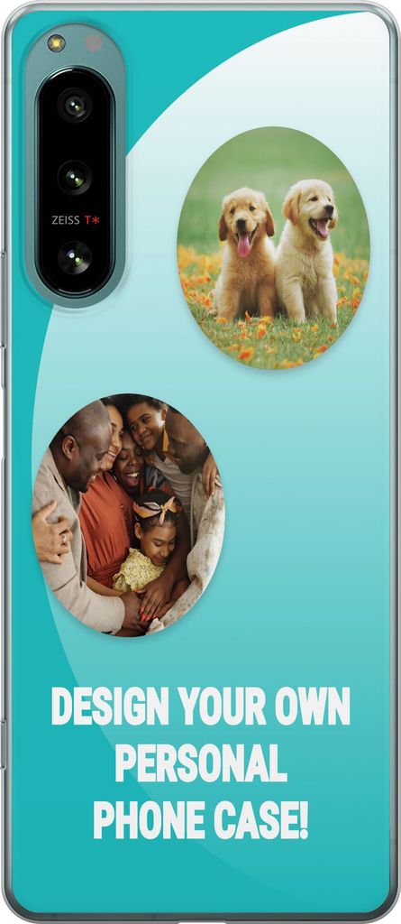 Designa ditt eget Sony Xperia 5 IV Genomskinligt Skal