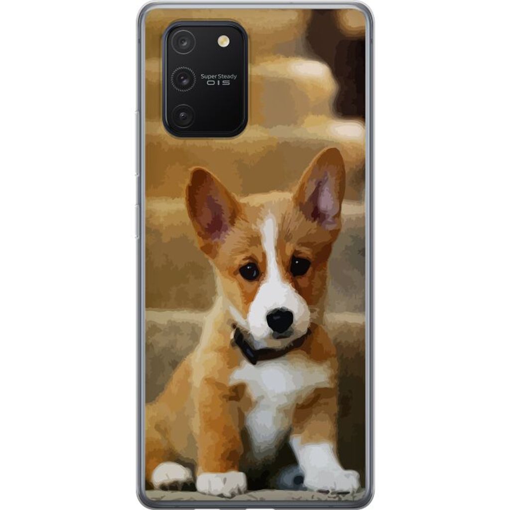 Samsung Galaxy S10 Lite Gjennomsiktig Telefondeksel Liten Hund