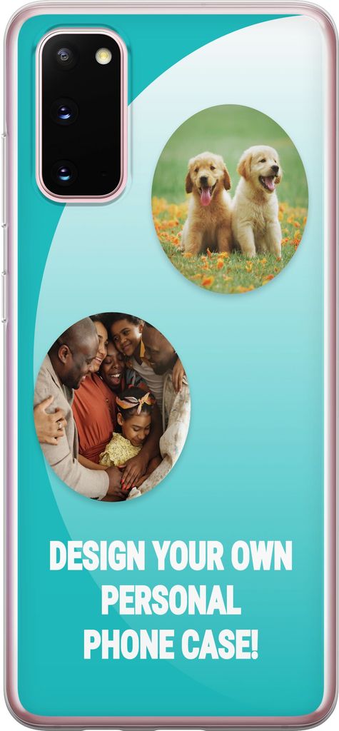 Design ditt eget Samsung Galaxy S20 Gjennomsiktig deksel