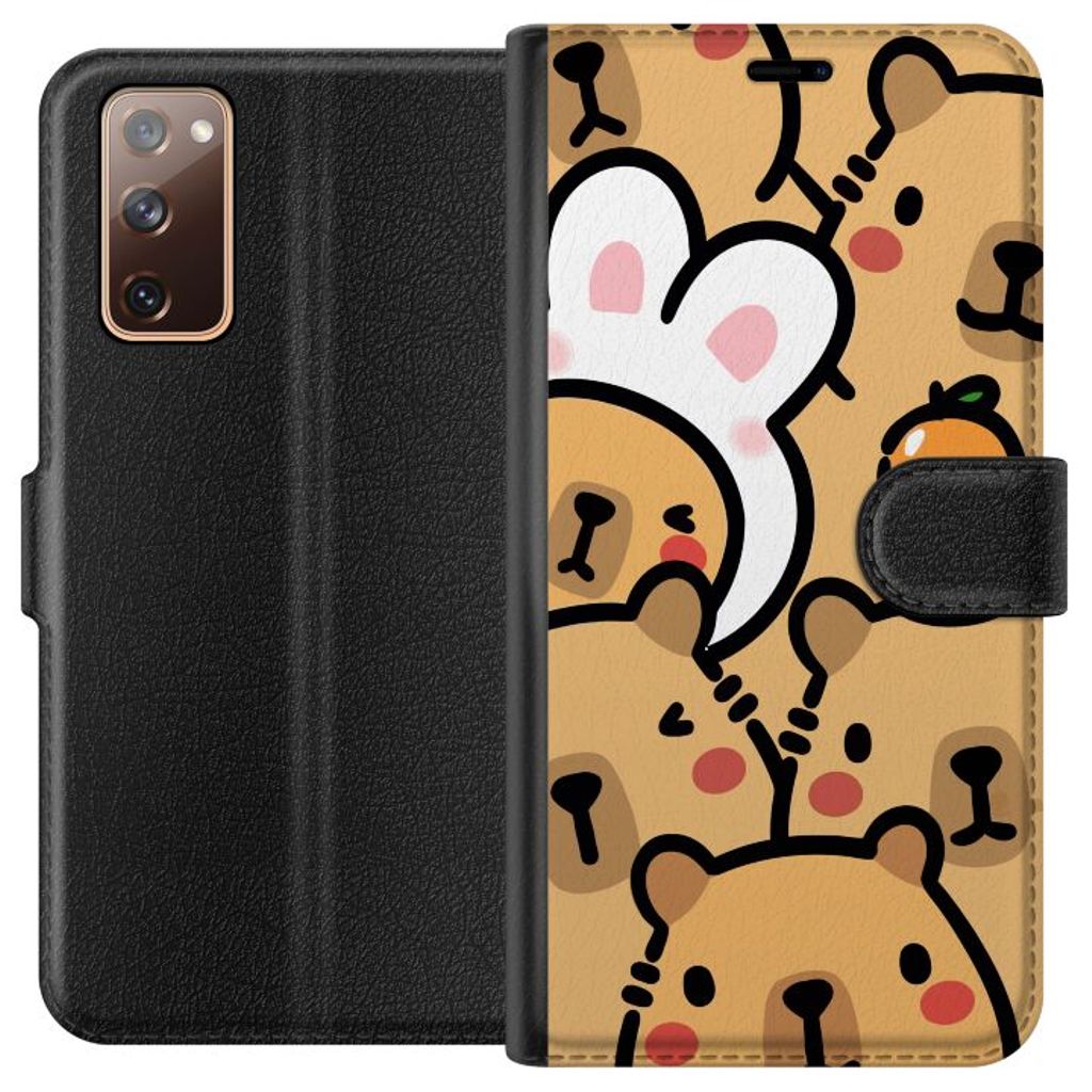 Samsung Galaxy S20 FE Musta Lompakkokotelo Kapivara