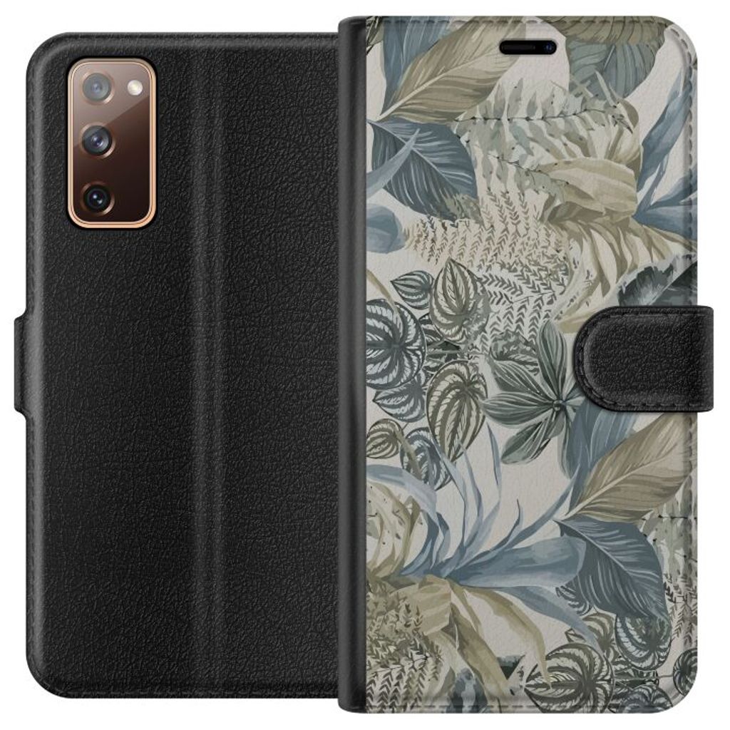 Samsung Galaxy S20 FE Svart Plånboksfodral Blad