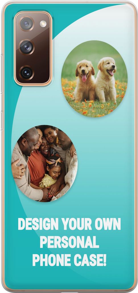 Suunnittele omat Samsung Galaxy S20 FE Läpinäkyvä kuori