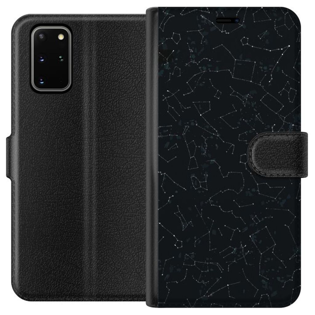 Samsung Galaxy S20+ Sort Lommebokdeksel Himlakroppar