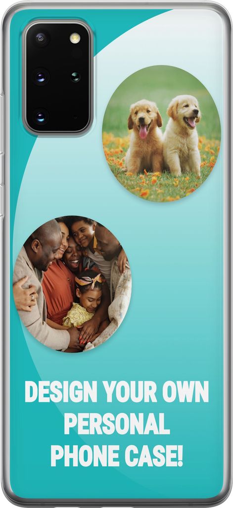 Design ditt eget Samsung Galaxy S20+ Gjennomsiktig deksel