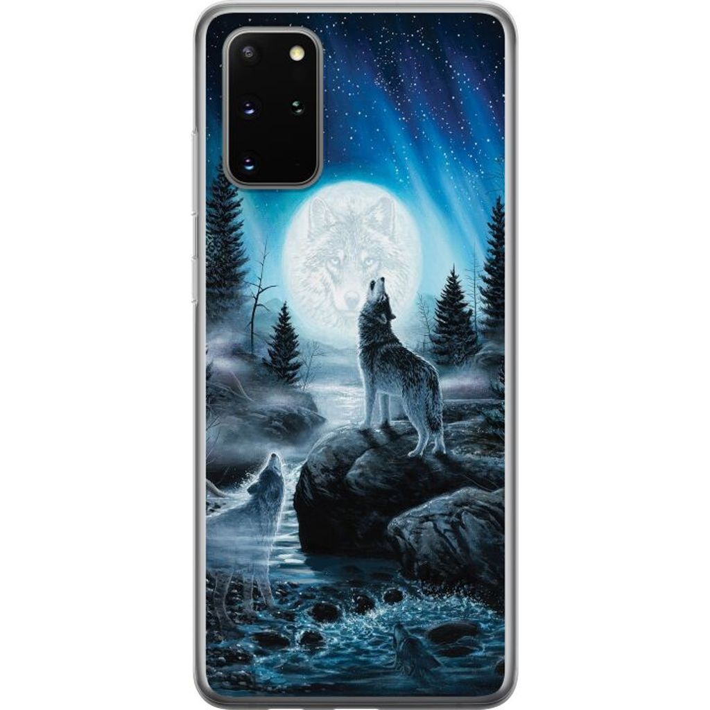 Samsung Galaxy S20+ Gennemsigtigt Telefoncover Varjar på natten