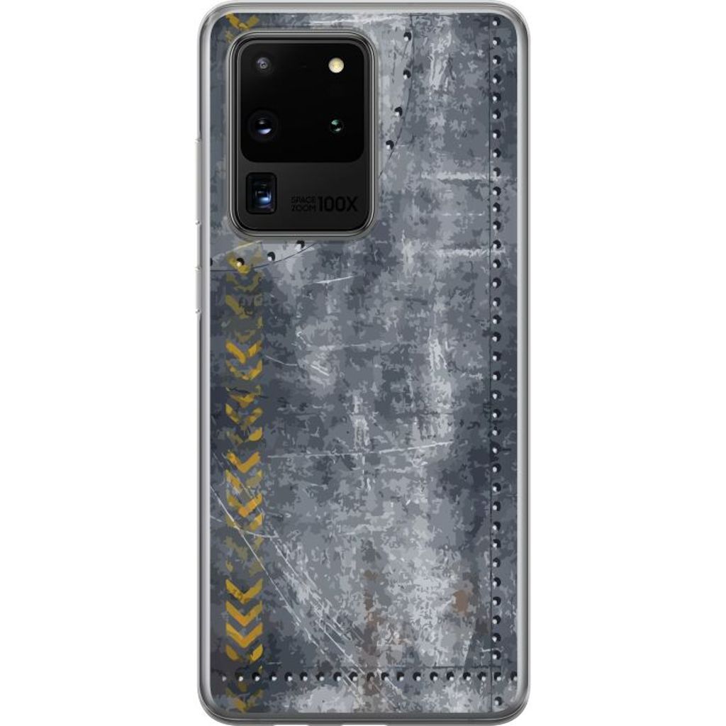 Samsung Galaxy S20 Ultra Gjennomsiktig Telefondeksel Metall