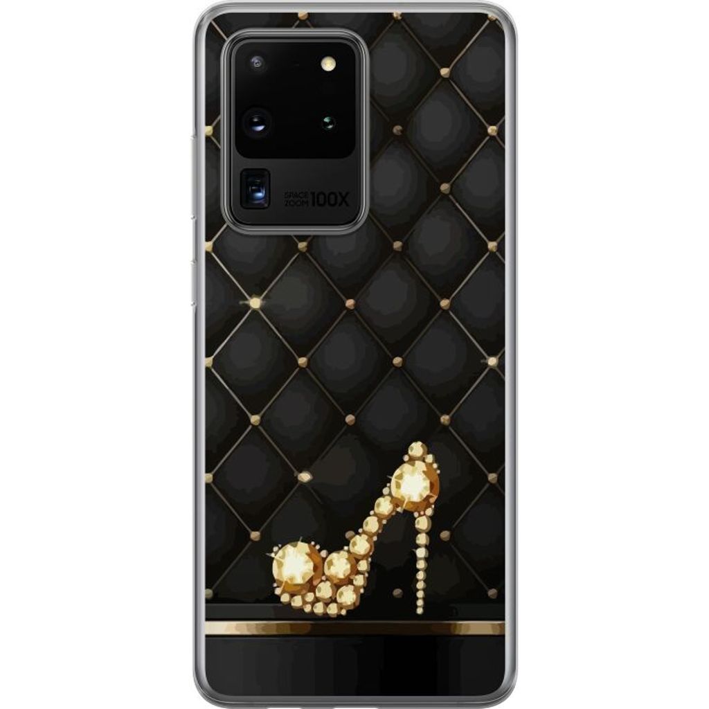 Samsung Galaxy S20 Ultra Gjennomsiktig Telefondeksel Lyxig Sko