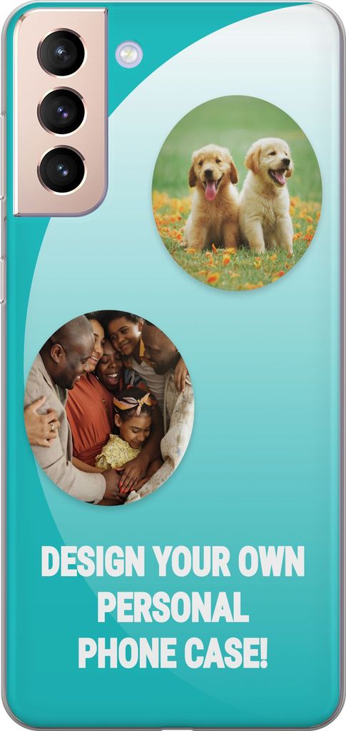 Suunnittele omat Samsung Galaxy S21 Läpinäkyvä kuori