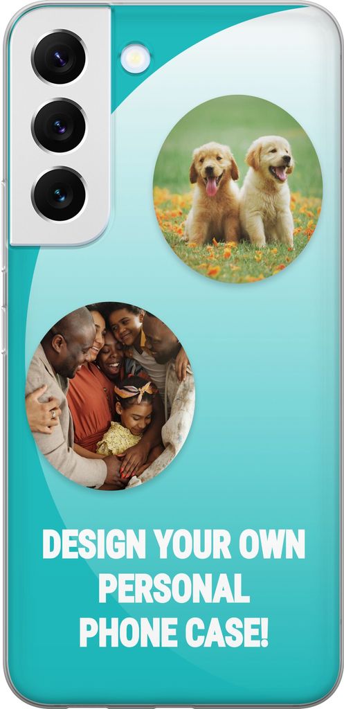 Suunnittele omat Samsung Galaxy S22+ 5G Läpinäkyvä kuori