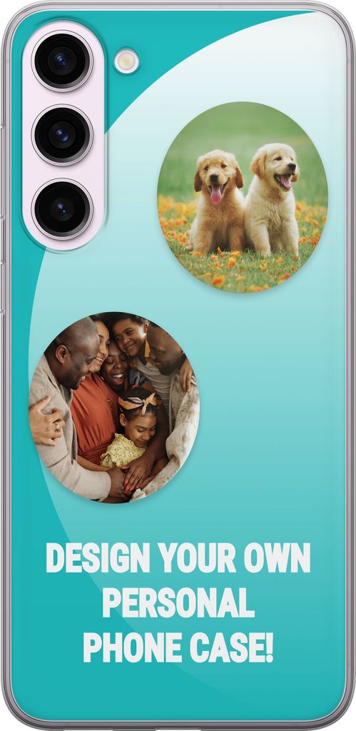 Designa ditt eget Samsung Galaxy S23+ Genomskinligt Skal