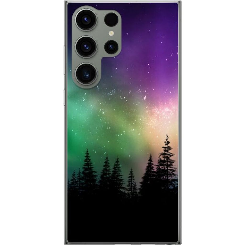 Samsung Galaxy S23 Ultra Transparent Mobilskal Norrsken