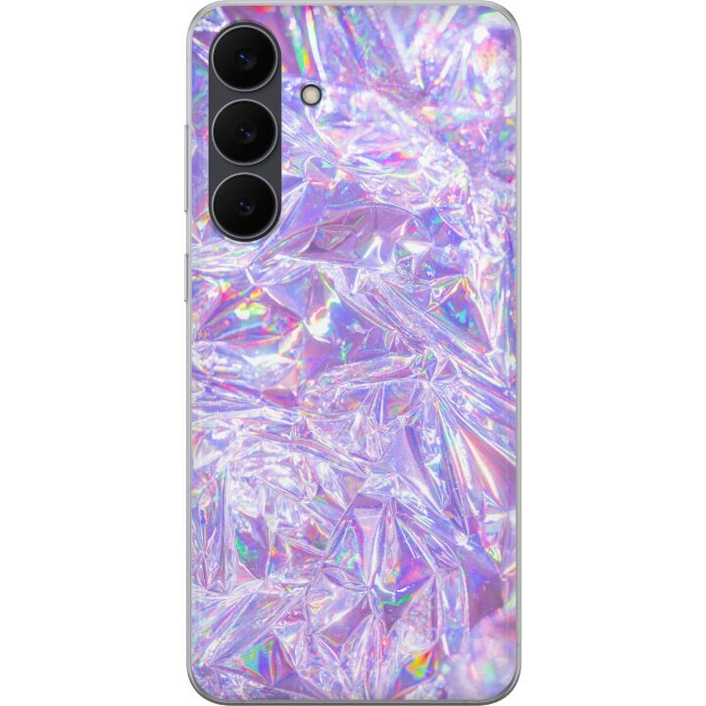 Samsung Galaxy S25 FE Läpinäkyvä Puhelinkotelo Glitter