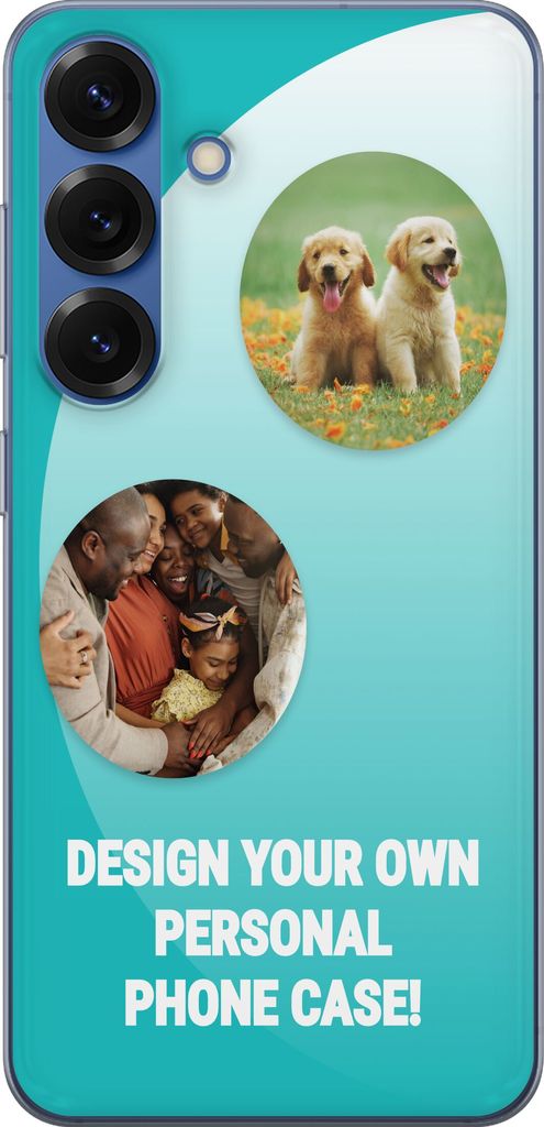 Suunnittele omat Samsung Galaxy S25+ Läpinäkyvä kuori