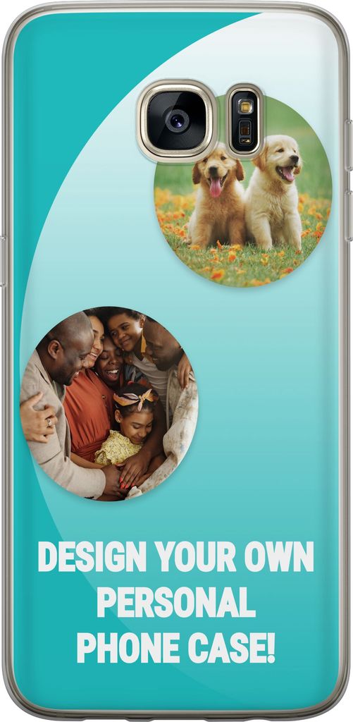 Design dit eget Samsung Galaxy S7 edge Gennemsigtig cover