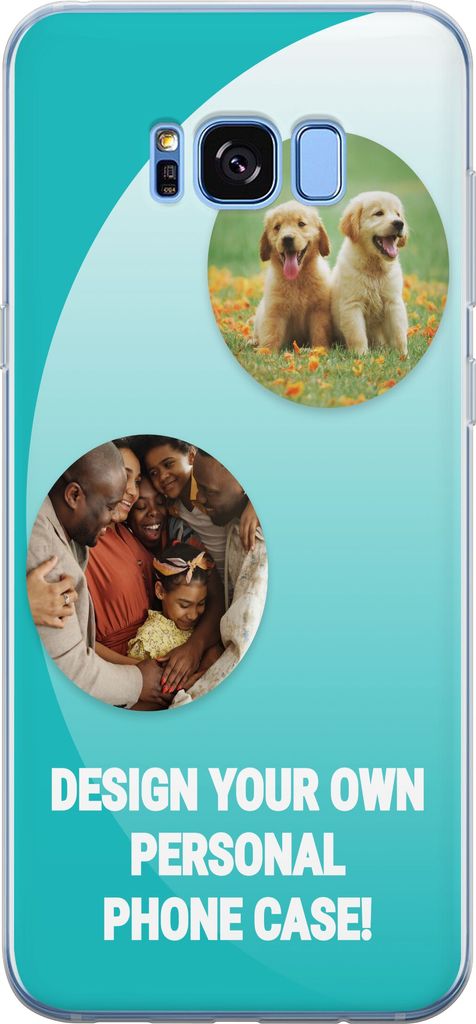 Designa ditt eget Samsung Galaxy S8 Genomskinligt Skal