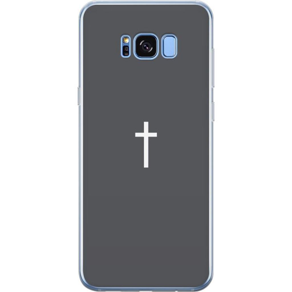 Samsung Galaxy S8+ Gjennomsiktig Telefondeksel Kors