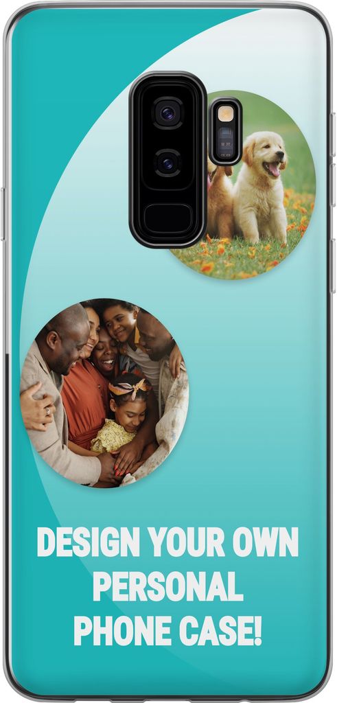 Designa ditt eget Samsung Galaxy S9+ Genomskinligt Skal