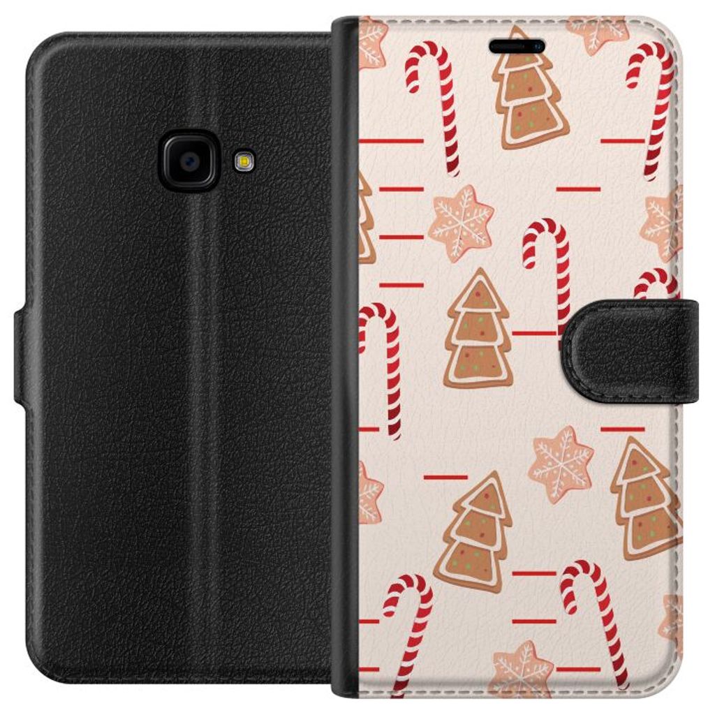 Samsung Galaxy Xcover 4 Musta Lompakkokotelo Julens Godisglädje