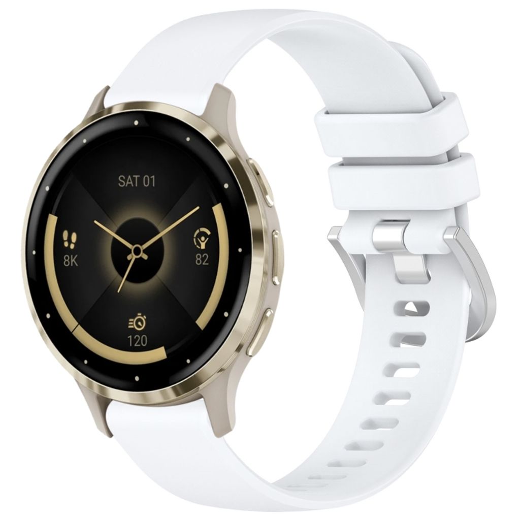 Garmin Venu 3S Klokkereim i Silikon - Hvit
