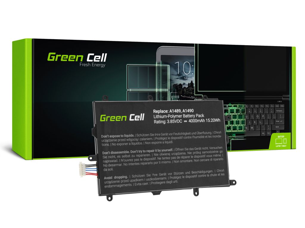 Green Cell-batteri SP4073B3H til Samsung Galaxy Tab