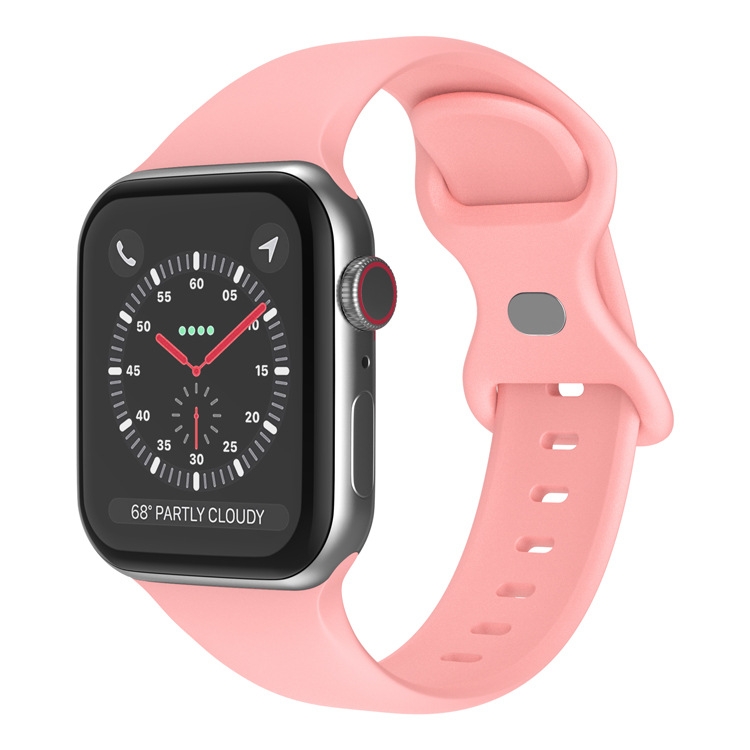 Silikone urrem til Apple Watch Ultra/Ultra 2 49mm osv. - Pink