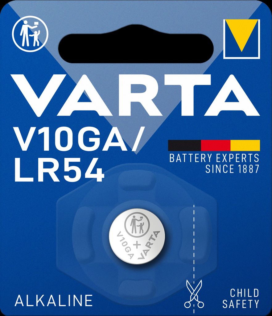 VARTA Alkaline Special Battery V10GA/LR54