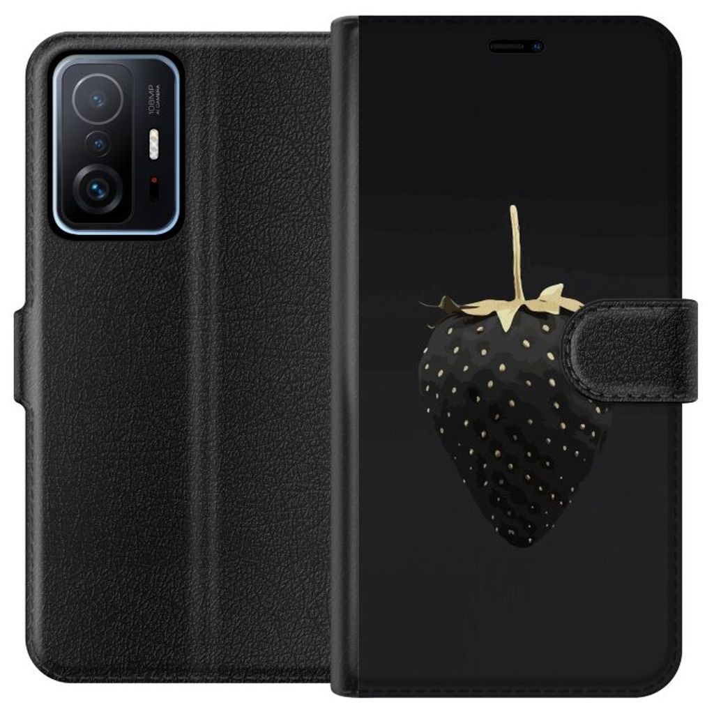 Xiaomi 11T Musta Lompakkokotelo Exklusiv Jordgubbe