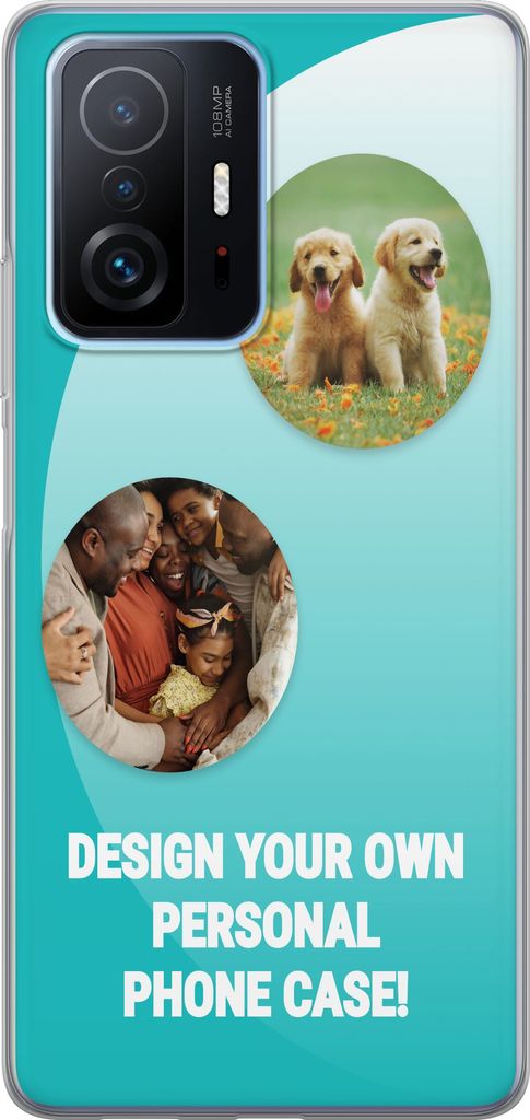 Suunnittele omat Xiaomi 11T Läpinäkyvä kuori