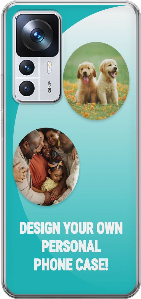 Designa ditt eget Xiaomi 12T Genomskinligt Skal