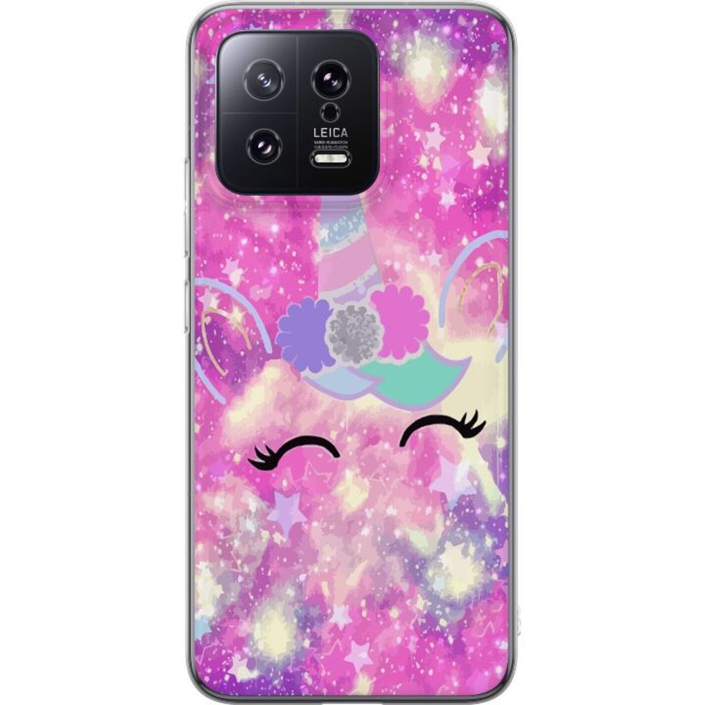 Xiaomi 13 Transparent Mobilskal Glad Enhörning