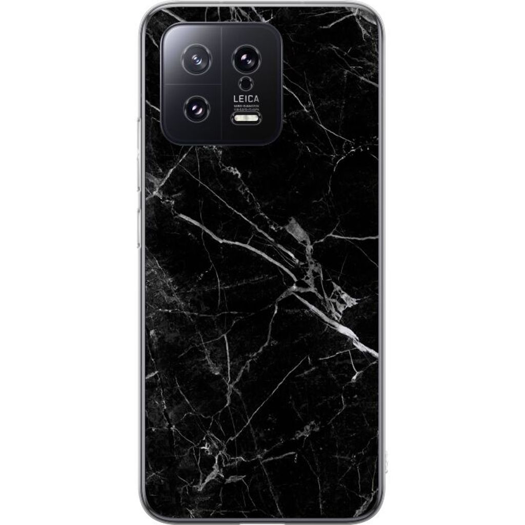Xiaomi 13 Transparent Mobilskal Svart marmor