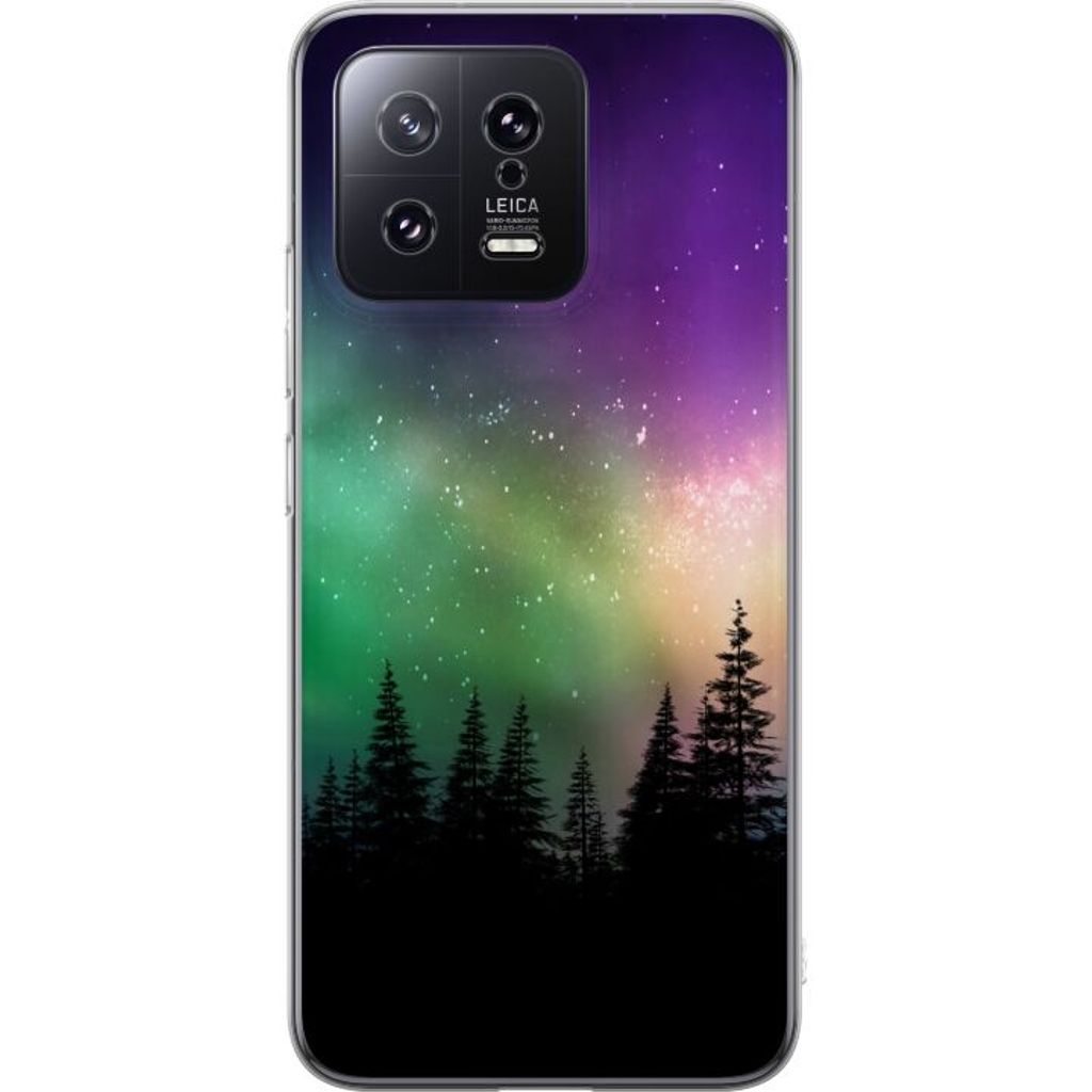 Xiaomi 13 Transparent Mobilskal Norrsken