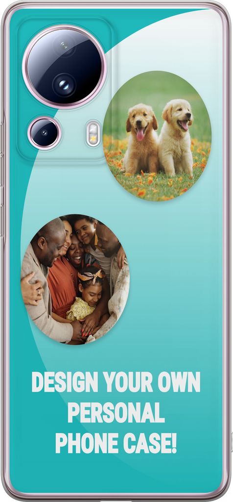 Suunnittele omat Xiaomi 13 Lite Läpinäkyvä kuori