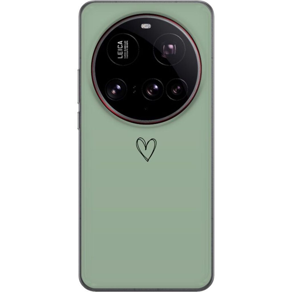 Xiaomi 15 Ultra Läpinäkyvä Puhelinkotelo Hjärta