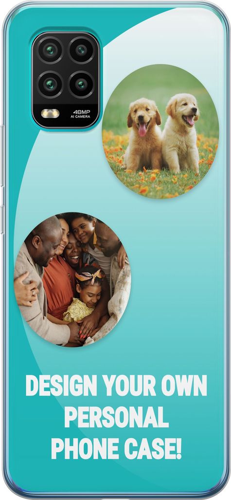 Design ditt eget Xiaomi Mi 10 Lite 5G Gjennomsiktig deksel