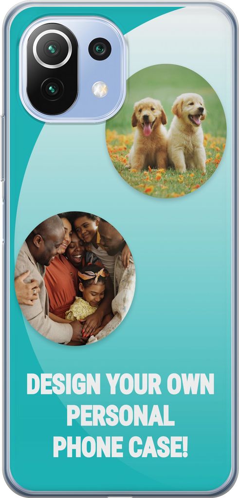 Designa ditt eget Xiaomi Mi 11 Lite Genomskinligt Skal