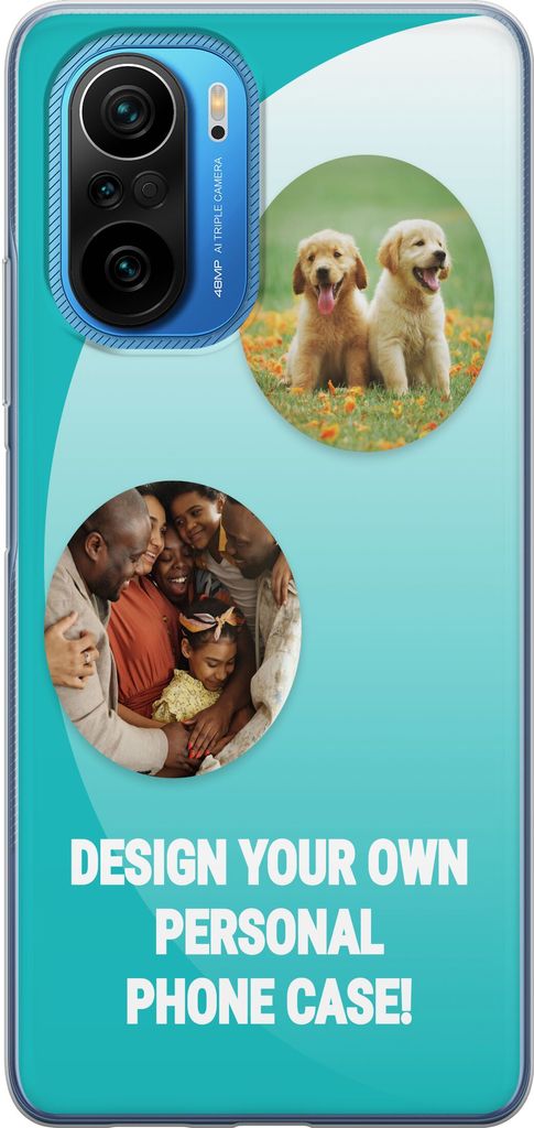 Suunnittele omat Xiaomi Poco F3 Läpinäkyvä kuori