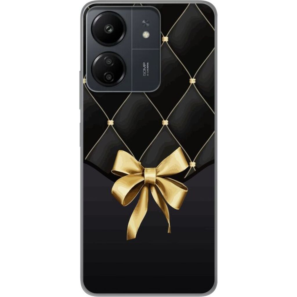 Xiaomi Redmi 13C Gennemsigtigt Telefoncover Elegant Rosett