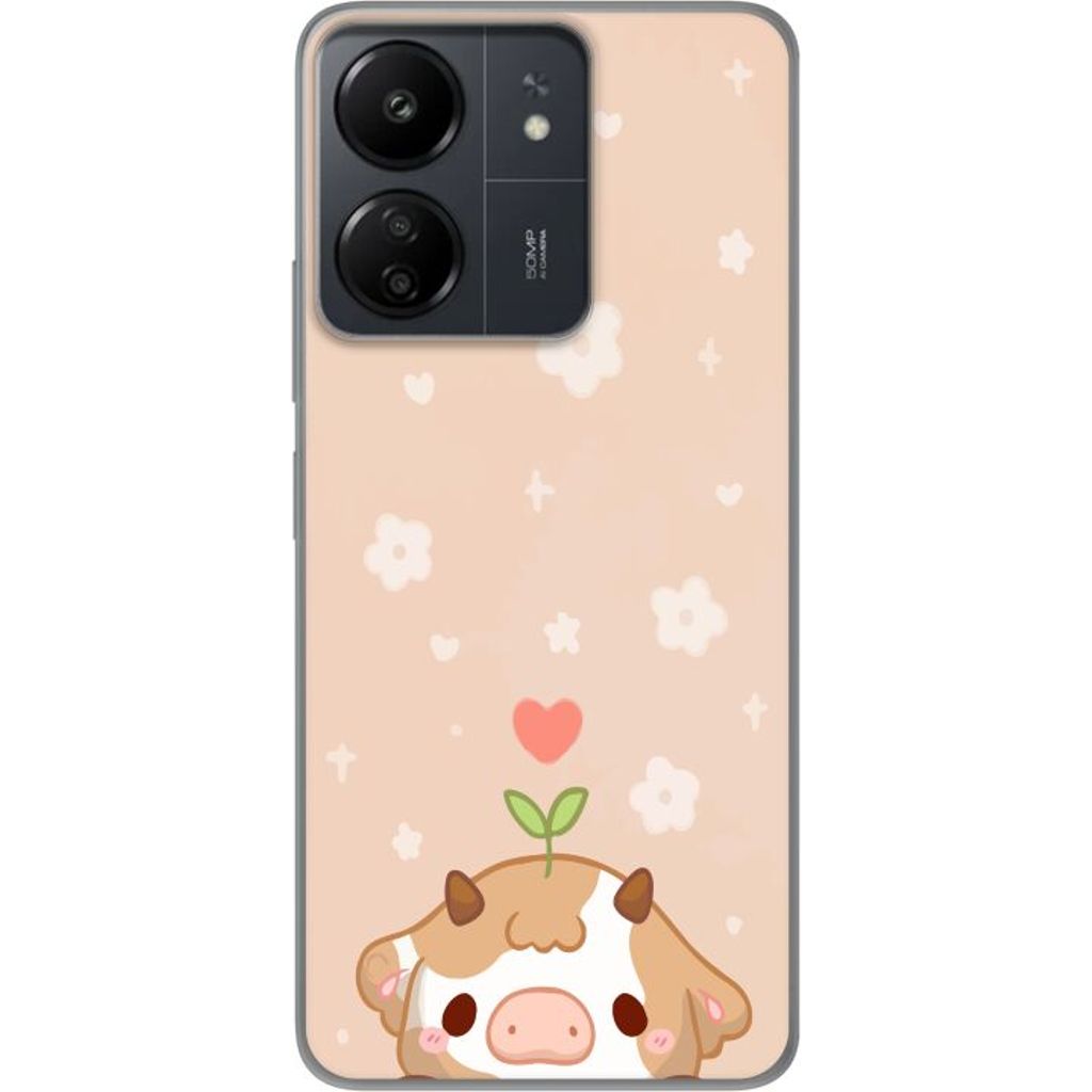 Xiaomi Redmi 13C Gennemsigtigt Telefoncover Gullunge