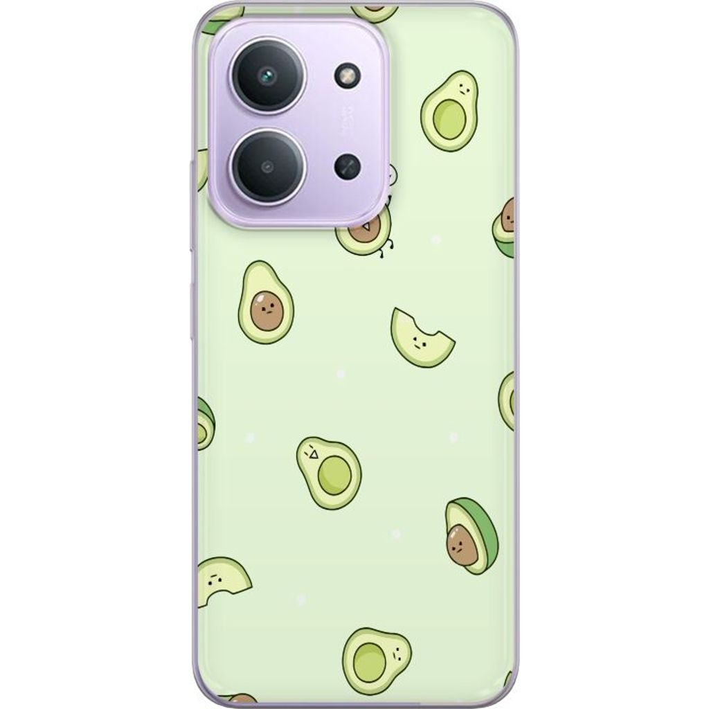 Xiaomi Redmi 15C Gennemsigtigt Telefoncover Avokado