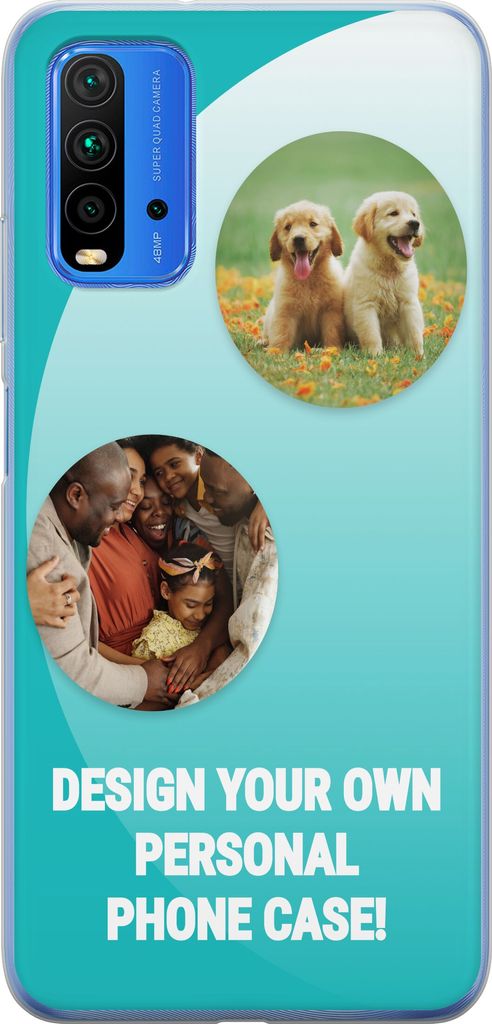 Suunnittele omat Xiaomi Redmi 9T Läpinäkyvä kuori