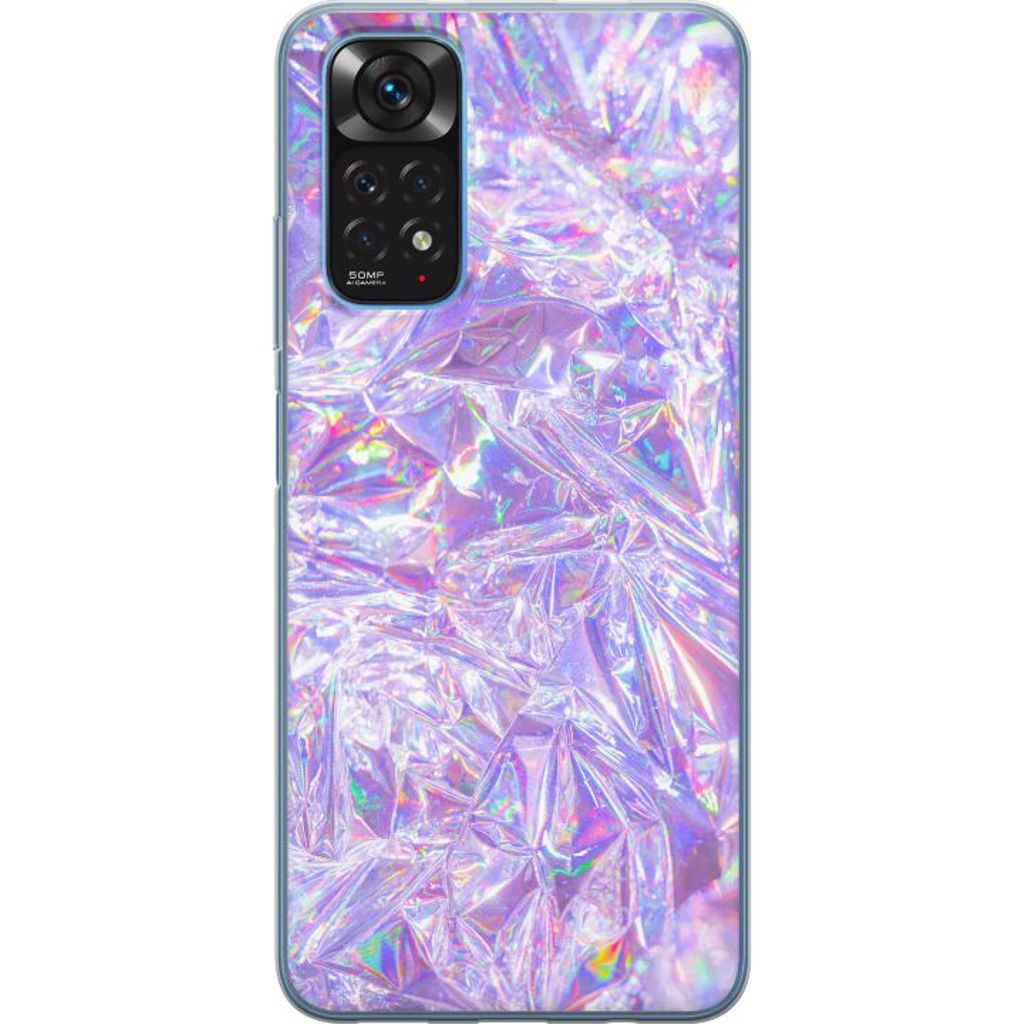 Xiaomi Redmi Note 11 Läpinäkyvä Puhelinkotelo Glitter