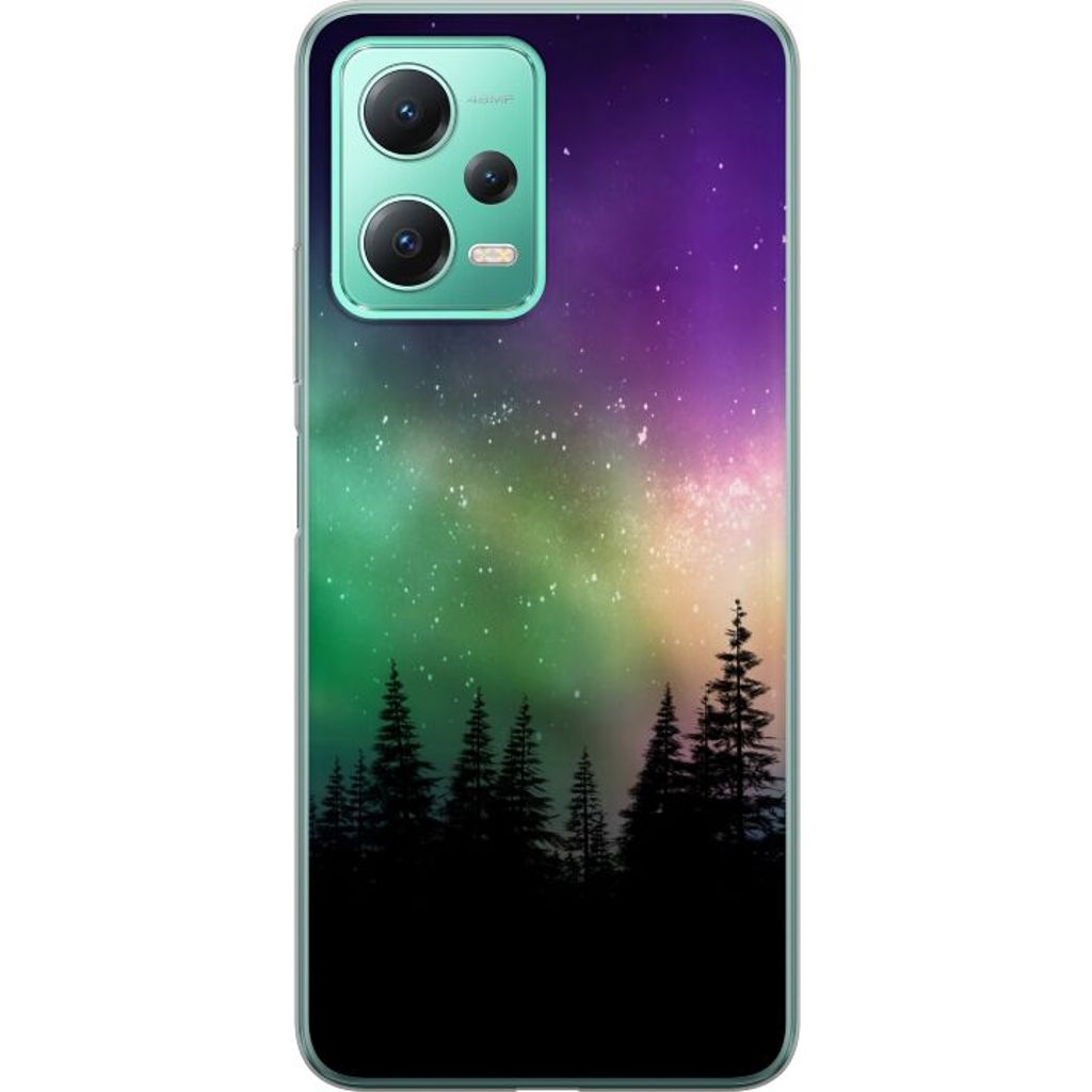 Xiaomi Redmi Note 12 Transparent Mobilskal Norrsken