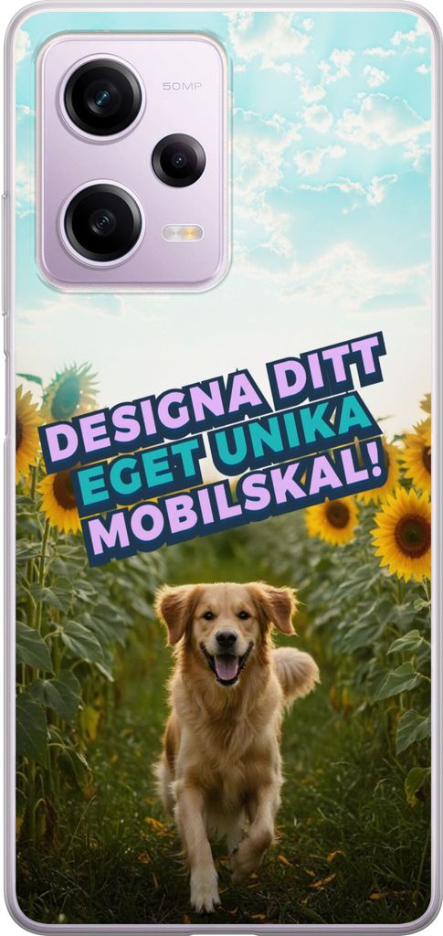 Designa ditt eget Xiaomi Redmi Note 12 Pro Genomskinligt Skal