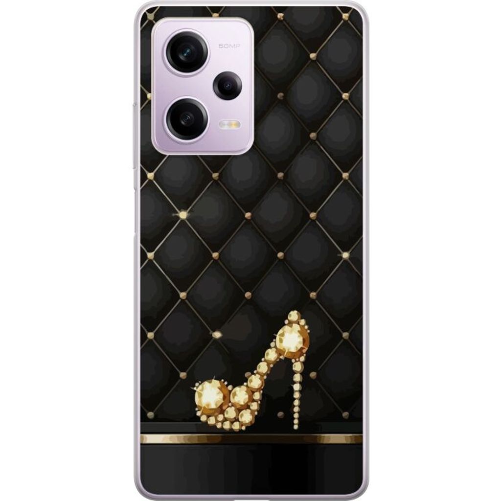 Xiaomi Redmi Note 12 Pro Transparent Mobilskal Lyxig Sko