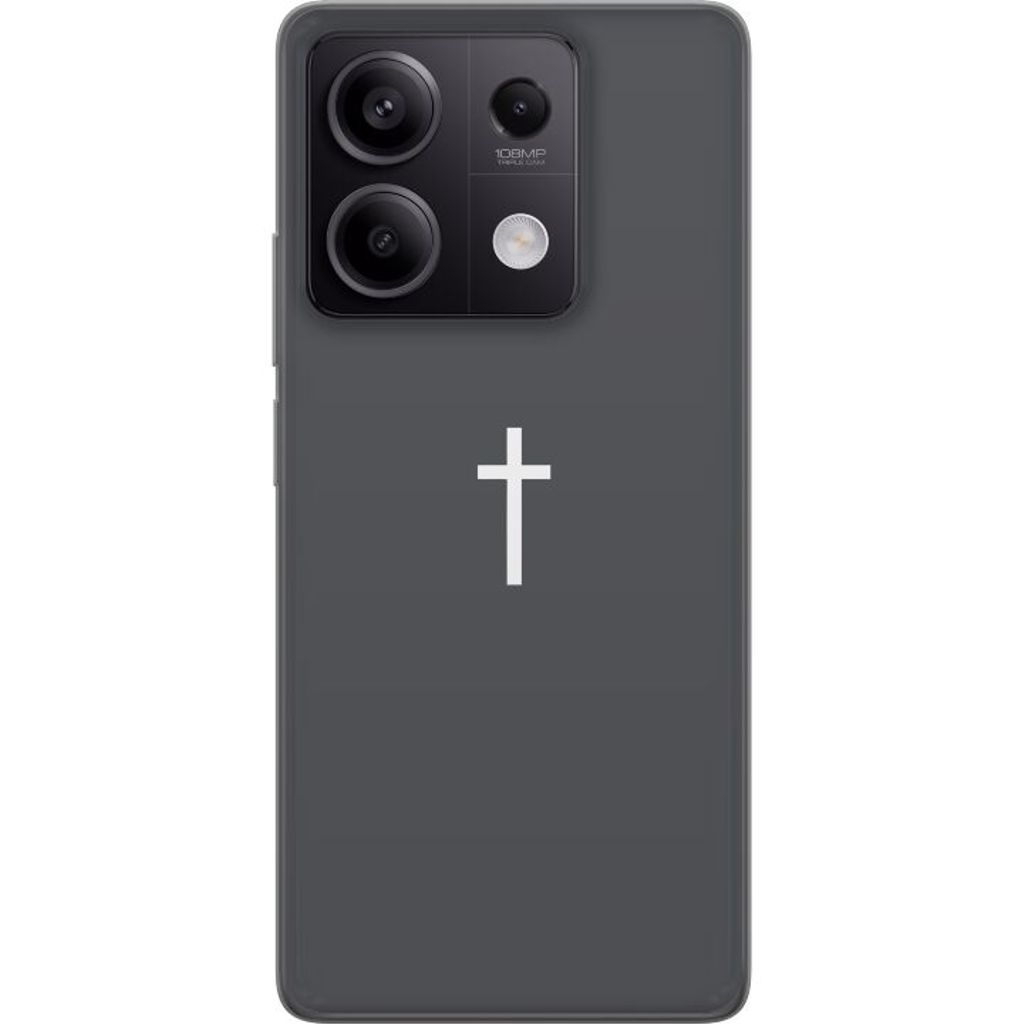 Xiaomi Redmi Note 13 Transparent Mobilskal Kors