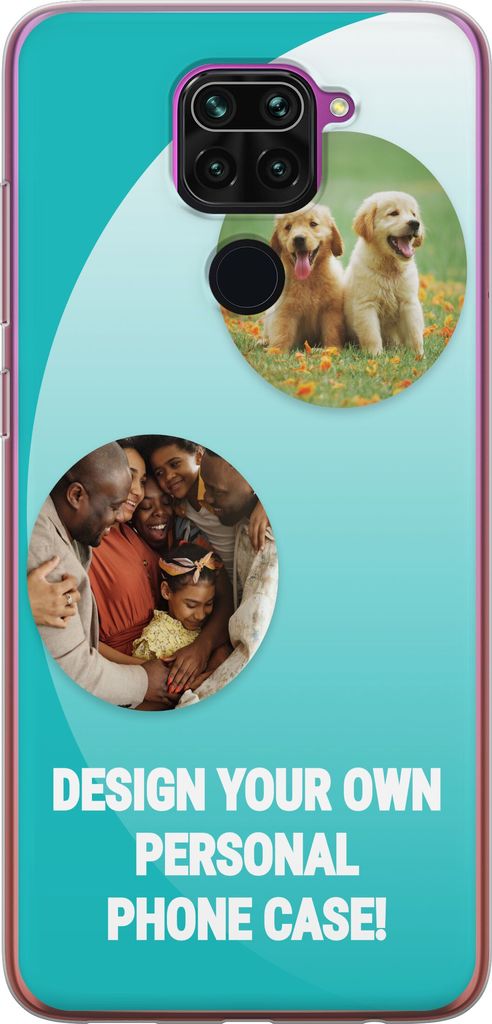 Suunnittele omat Xiaomi Redmi Note 9 Läpinäkyvä kuori